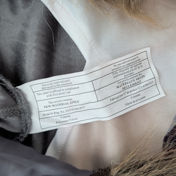 Kids Teen Werewolf Costume with Brown Fur and Red Plaid Leggings Size XL Child - Picture 4 of 5